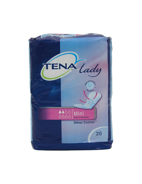 TENA LADY INCONTINENCIA MINI 20 UNID