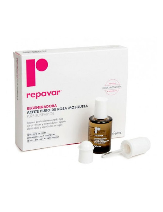 REPAVAR 100% ROSA MOSQUETA ACEITE 15 ML