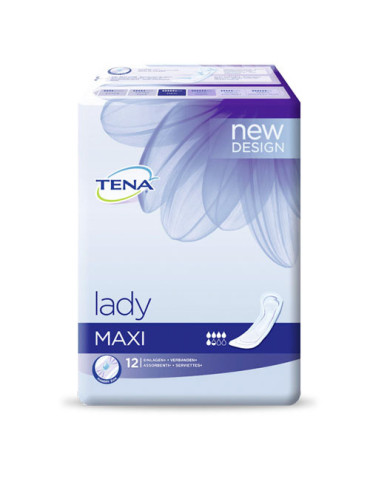 ABSORB INC ORINA LIGERA TENA LADY MAXI 12 U