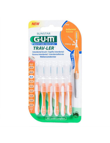 GUM INTERDENTAL NARANJA 1412 TRAV ULTRA FINO