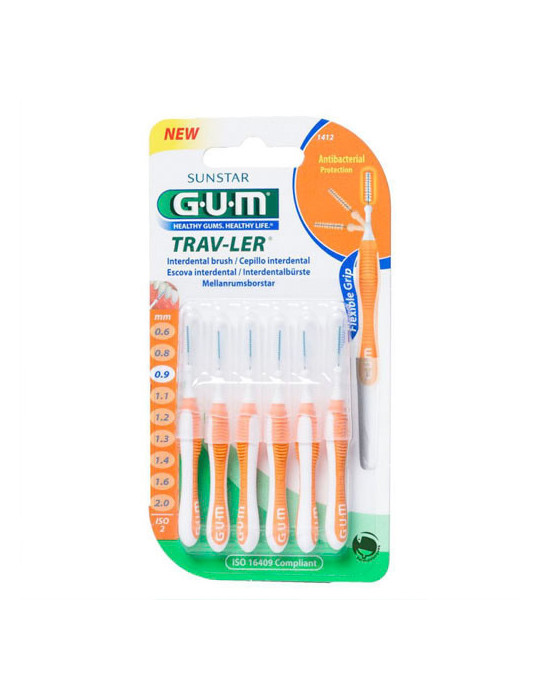 GUM INTERDENTAL NARANJA 1412 TRAV ULTRA FINO