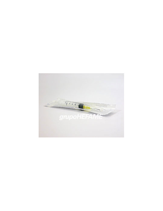 JERINGA AGUJA 5 ML AMARILLA 0.9MM INTRAVENOSA