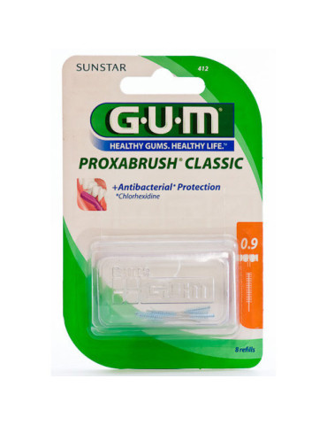 GUM RECAM PROXABRUSH CLASSIC 412 0.9 NARANJA