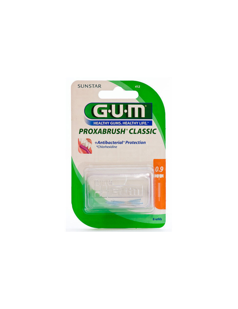 GUM RECAM PROXABRUSH CLASSIC 412 0.9 NARANJA