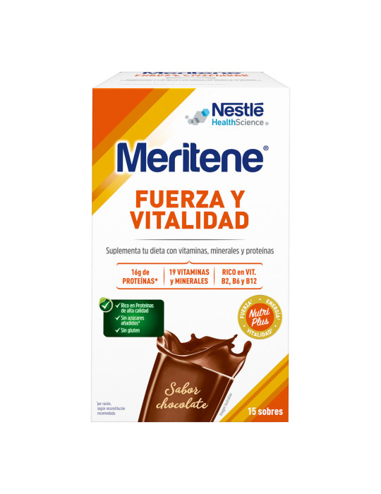 MERITENE CHOCOLATE 15 SOBRES 30 GR