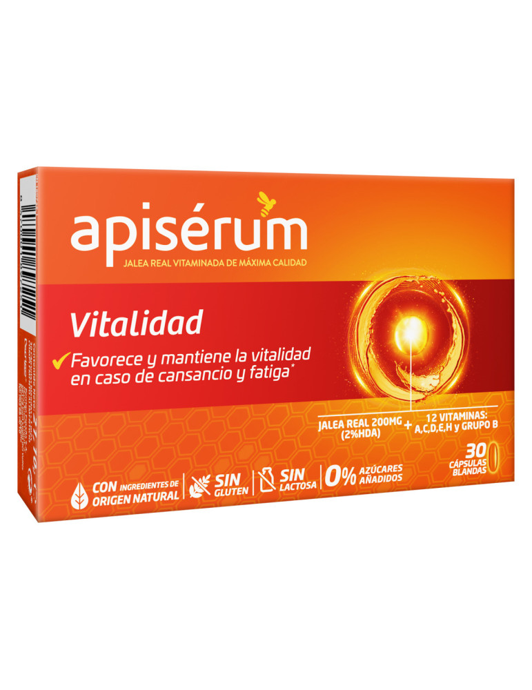 APISERUM ENERGIA VITAMAX 18 VIALES