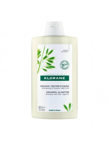 KLORANE CHAMP+ A LA LECHE DE AVENA 400 ML