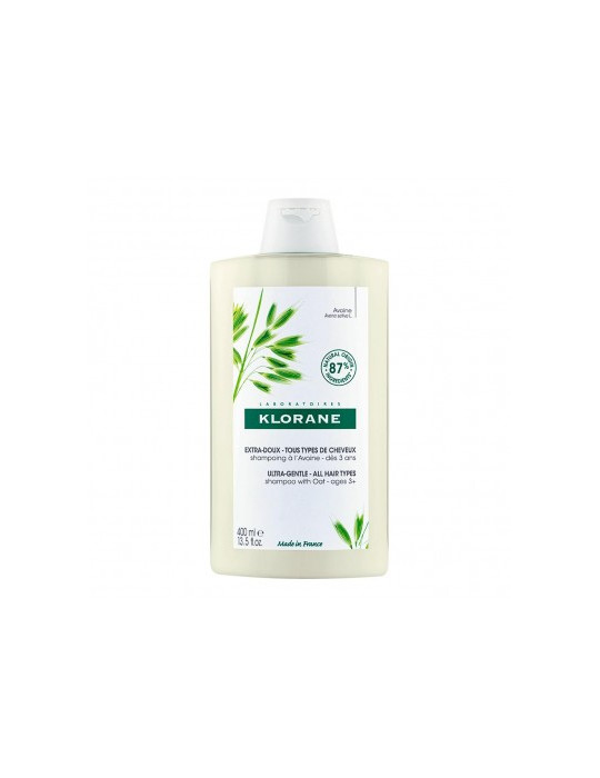 KLORANE CHAMP+ A LA LECHE DE AVENA 400 ML