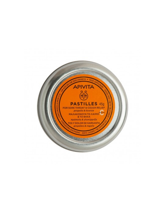 APIVITA PASTILLAS PROPOLEO Y REGALIZ