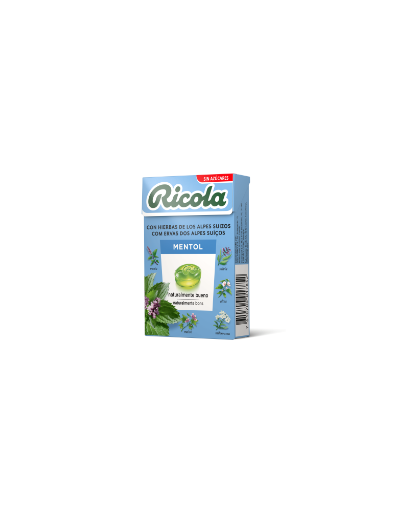 RICOLA CARAMELOS SIN AZUCAR 1 ENVASE 50 G SABOR