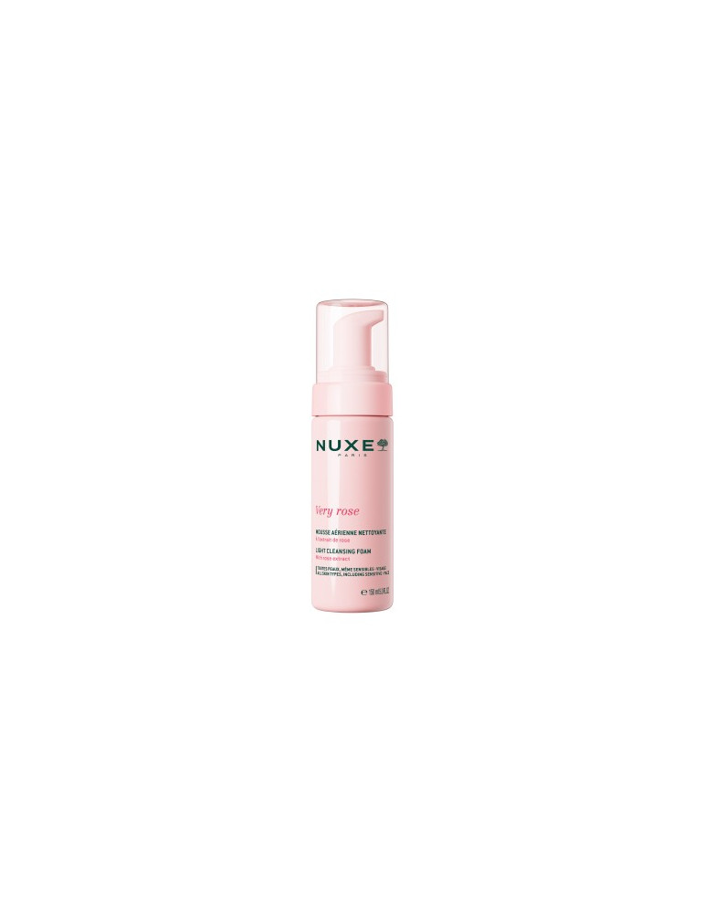 NUXE VERY ROSE ESPUMA LIGERA LIMPIADORA 150ML