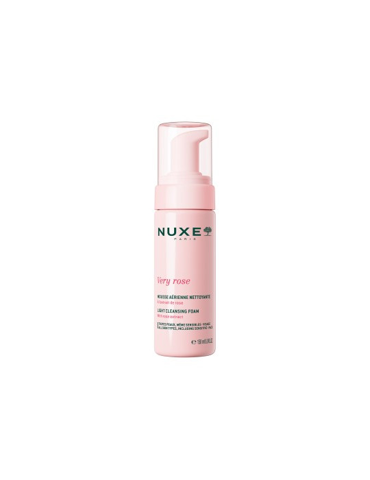 NUXE VERY ROSE ESPUMA LIGERA LIMPIADORA 150ML