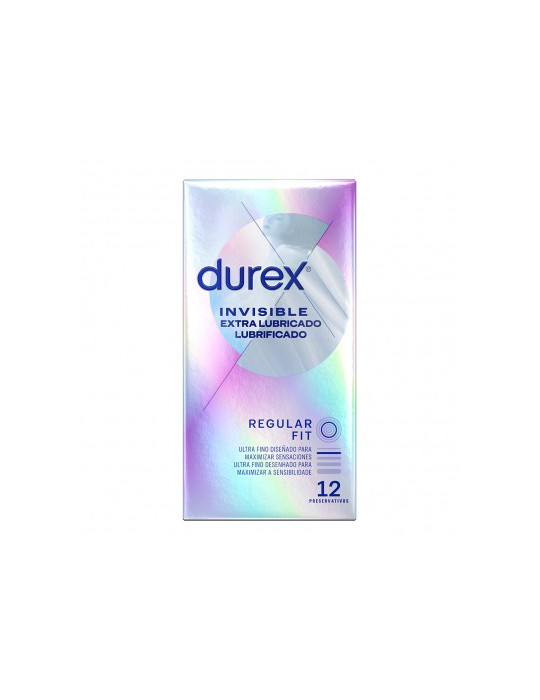 DUREX INVISIBLE EXTRA FINO EXTRA LUBRICADO PRESE