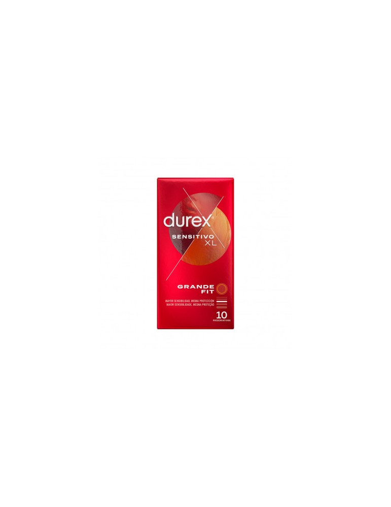 DUREX SENSITIVO XL PRESERVATIVOS 10 U