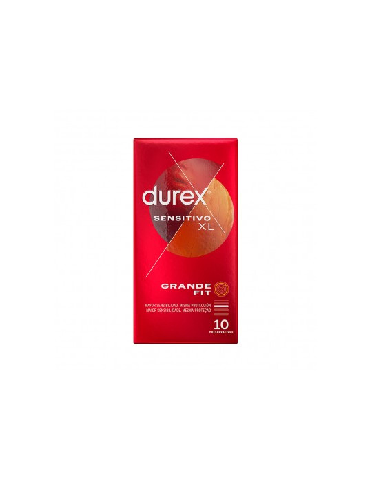 DUREX SENSITIVO XL PRESERVATIVOS 10 U
