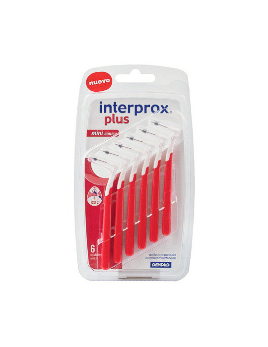 INTERPROX PLUS MINI CONICO 6U ROJO ANGULAR
