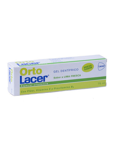 ORTO LACER GEL DENT LIMA FRESCA 75ML