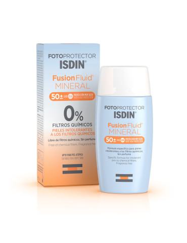 FOTOPROTECTOR ISDIN SPF-50+ FUSION FLUID MINERAL