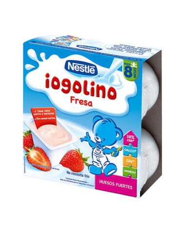 NESTLE YOGOLINO FRESA 4X100G