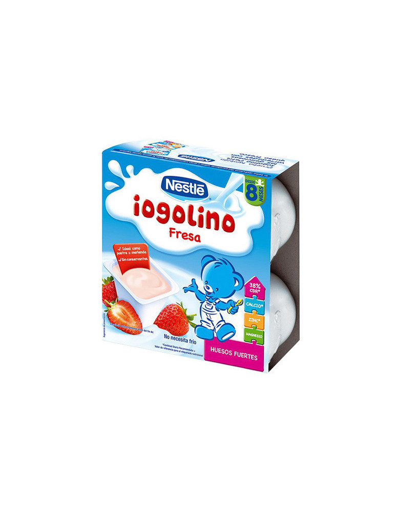 NESTLE YOGOLINO FRESA 4X100G