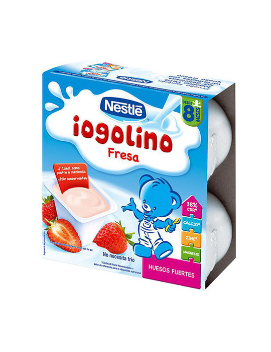NESTLE YOGOLINO FRESA 4X100G