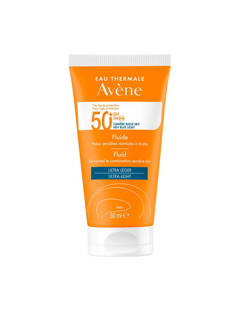 AVENE FLUIDO 50+ OIL FREE 50ML INCOLORA