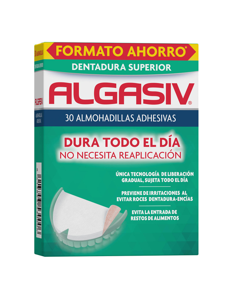 ALGASIV DENTADURA SUPERIOR 30 UNID