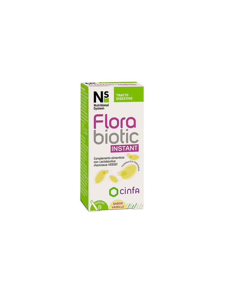 NS FLORABIOTIC INSTANT 8 SOBRES VAINILLA