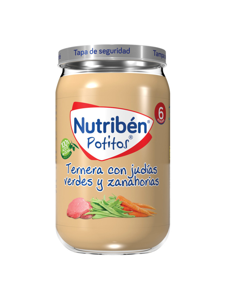 NUTRIBEN TERNERA CON JUDIAS VERDES Y ZANAHORIAS
