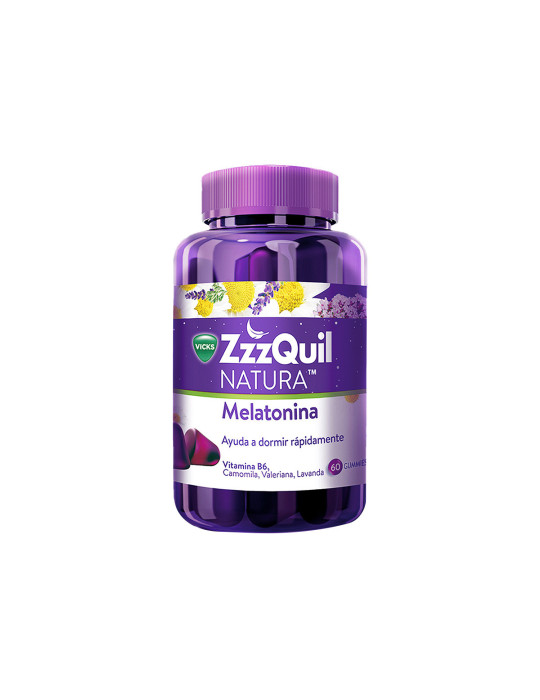 ZZZQUIL NATURA 60 GOMINOLAS