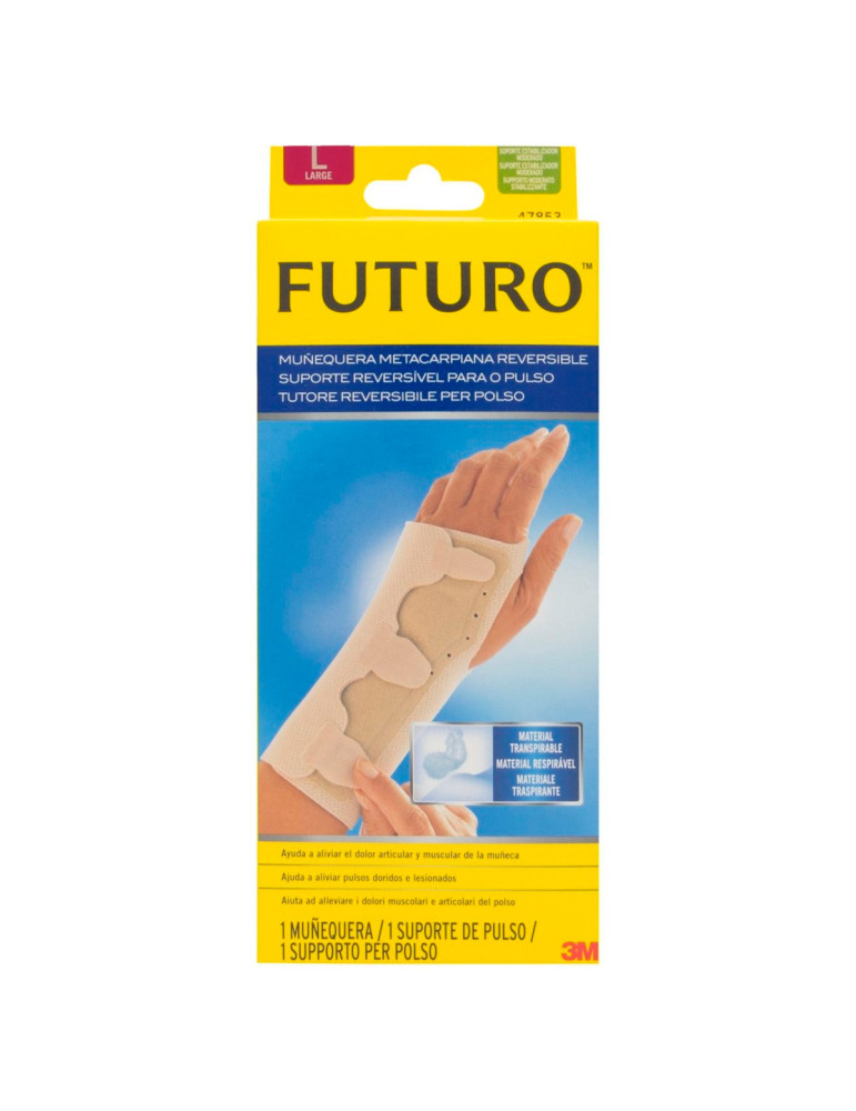 FUTURO FERULA MUÑEQUERA REVERSIBLE T- L