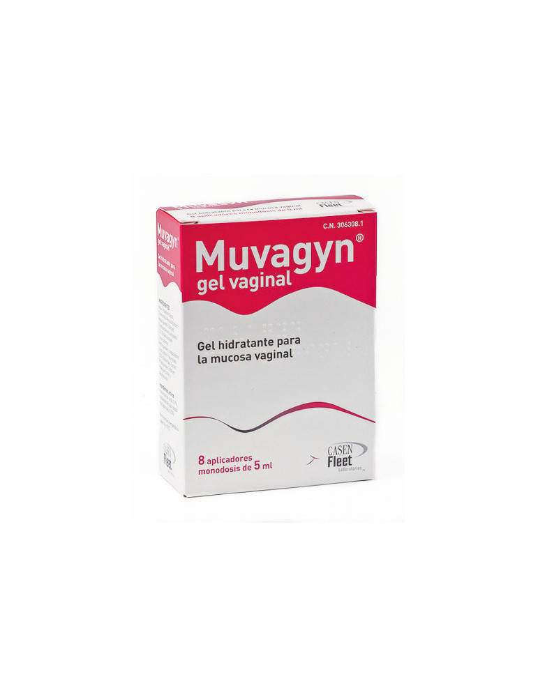 MUVAGYN GEL HIDRATANTE VAGINAL 8 TUBOS