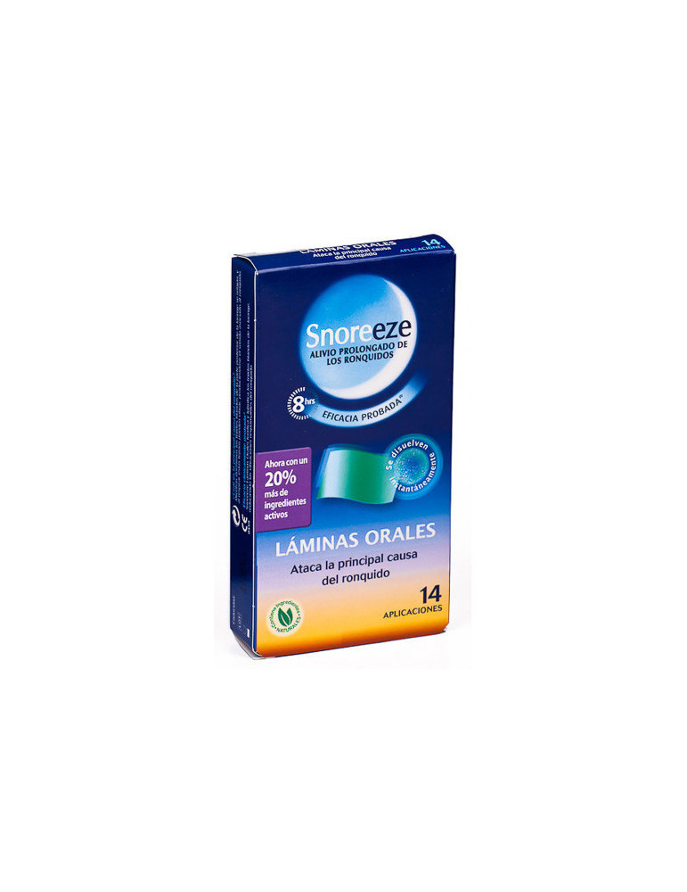 SNOREEZE LAMINAS ORALES 14 U