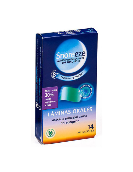 SNOREEZE LAMINAS ORALES 14 U