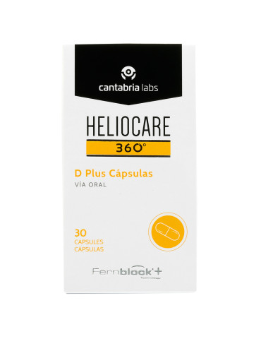 HELIOCARE 360º D PLUS 30 CAPSULAS
