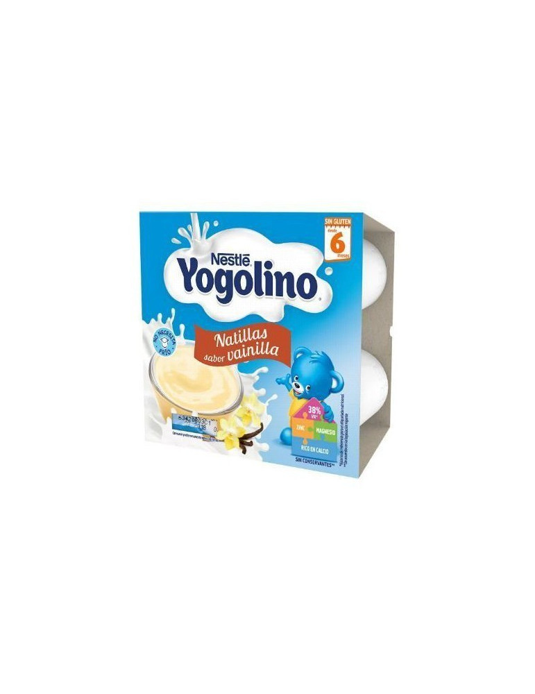 NESTLE YOGOLINO NATILLAS VAINILLA 4X100GR