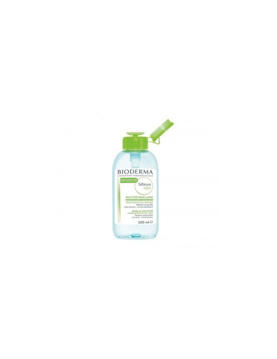 BIODERMA SEBIUM H2O CON DISPENSADOR PUMP 500 CC