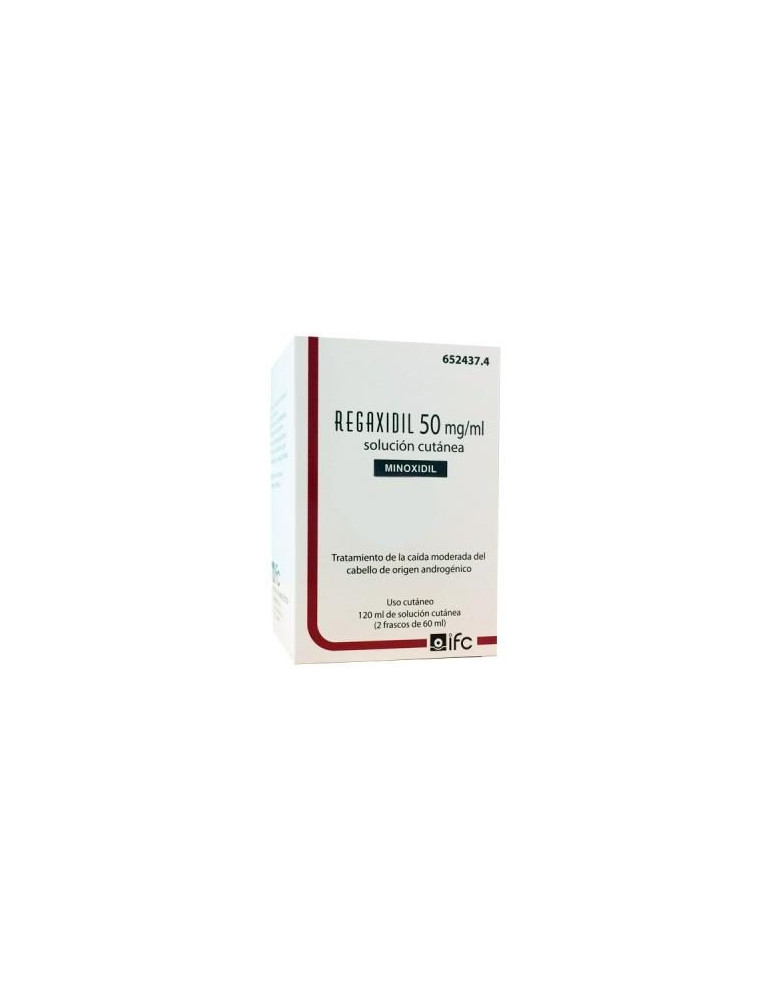 REGAXIDIL 50 MG/ML MINOXIIL 5% 2X60ML
