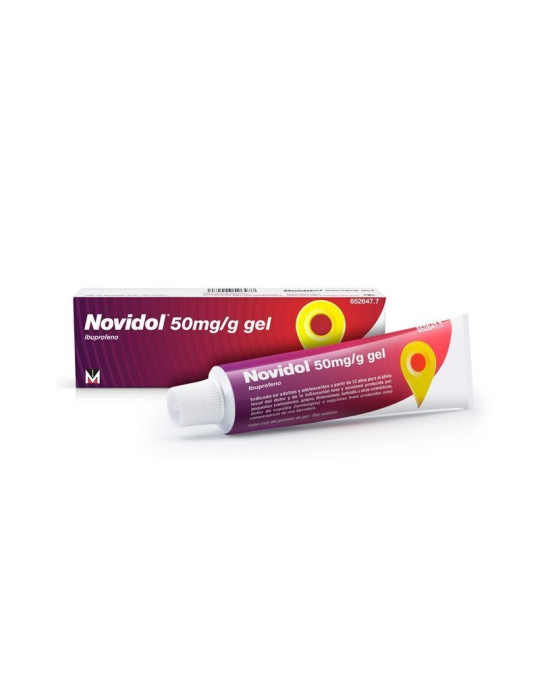 NOVIDOL 50 MG/G GEL TOPICO 1 TUBO 60 G