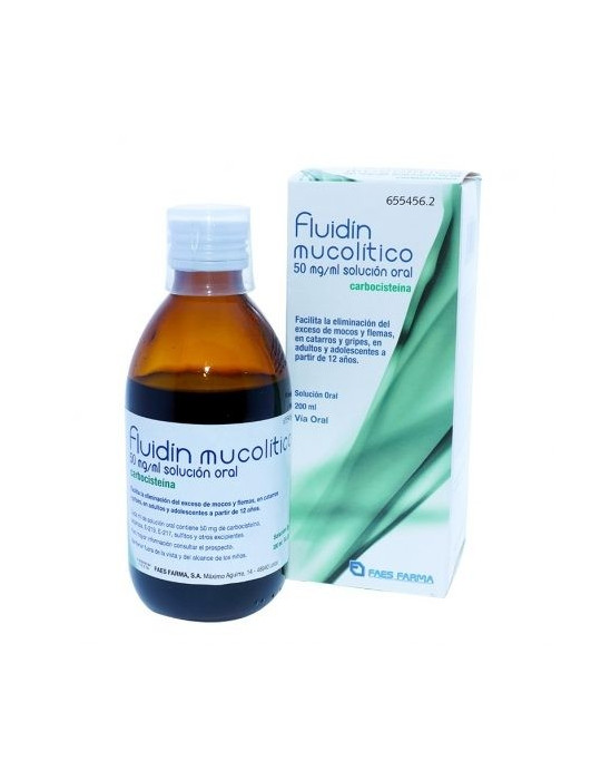 FLUIDIN MUCOLITICO SOLUCION 200 ML