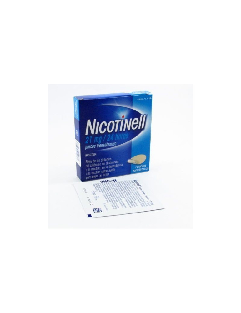 NICOTINELL 21 MG/24H 7 PARCHES