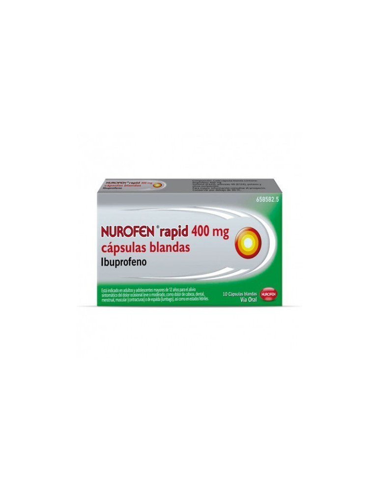 NUROFEN 400 MG RAPID 10 CAPSULAS BLANDAS