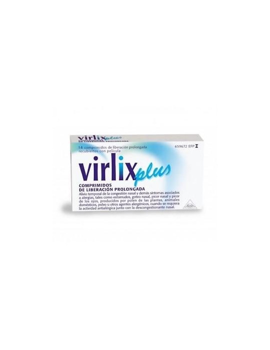 VIRLIX PLUS 5/120 MG 14 COMPR LIB PROLONG CUBIER