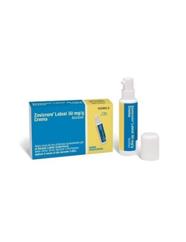 ZOVICREM LABIAL 5% BOTELLA 2 G APICADOR