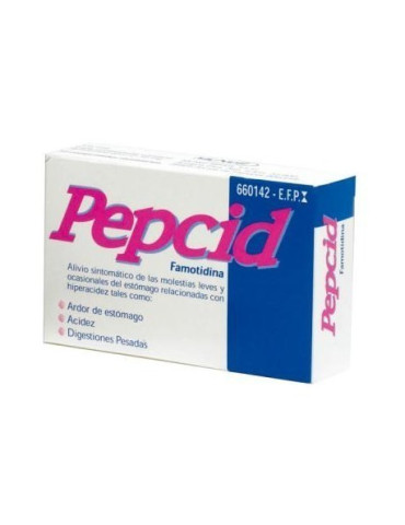 PEPCID 10 MG 12 COMP