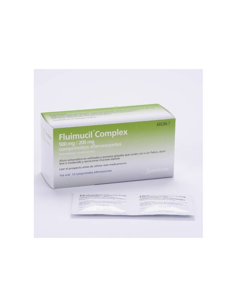 FLUIMUCIL COMPLEX 12 COMPRIMIDOS EFER