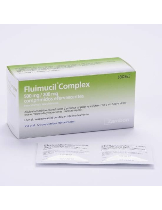 FLUIMUCIL COMPLEX 12 COMPRIMIDOS EFER