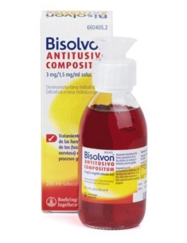 BISOLVON ANTITUSIVO COMPOSITUM 200 ML