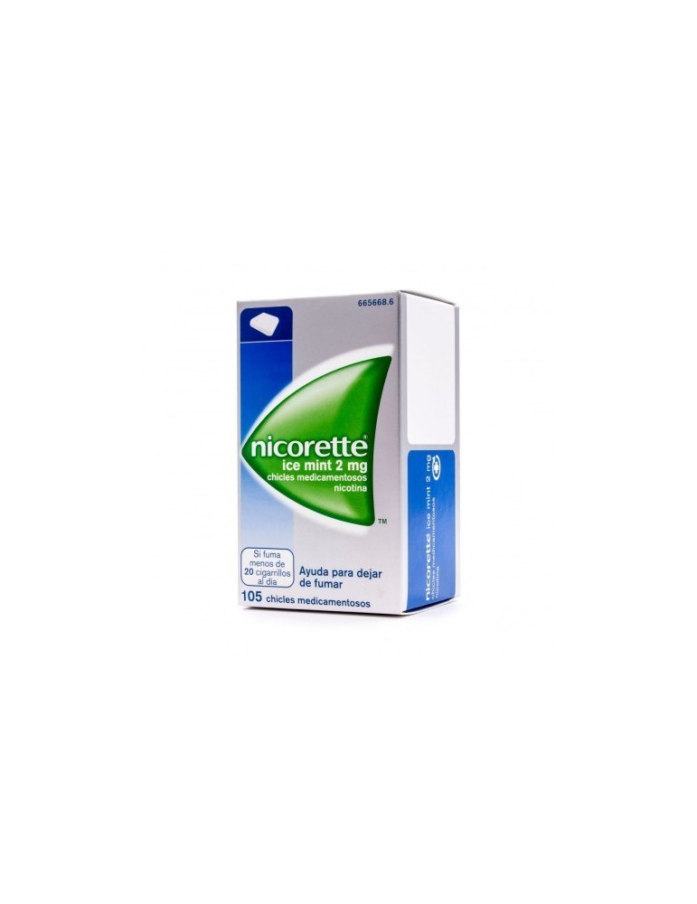 NICORETTE ICE MINT 2 MG 105 CHICLES