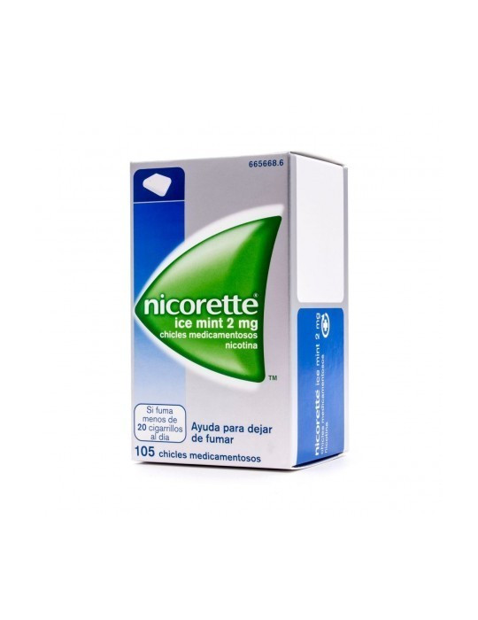 NICORETTE ICE MINT 2 MG 105 CHICLES